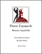 Danse Espagnole for Flute and Clarinet Duet P.O.D. cover